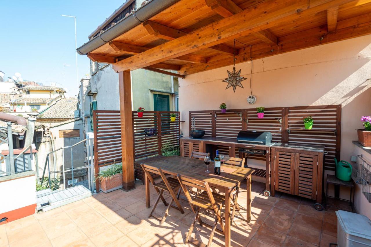 Apartamento Banchi Nove, Penthouse Full Of Light And Silence Roma Exterior foto
