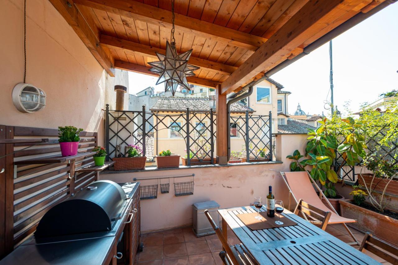Apartamento Banchi Nove, Penthouse Full Of Light And Silence Roma Exterior foto
